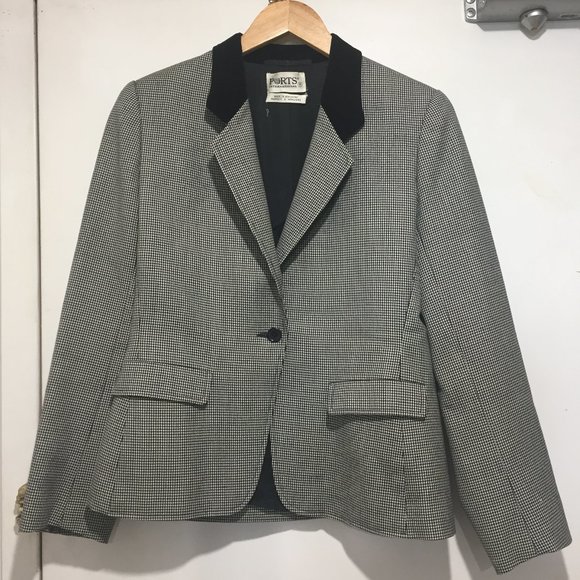 VINTAGE PORTS INTERNATIONAL BLAZER SIZE 8 - Picture 1 of 5